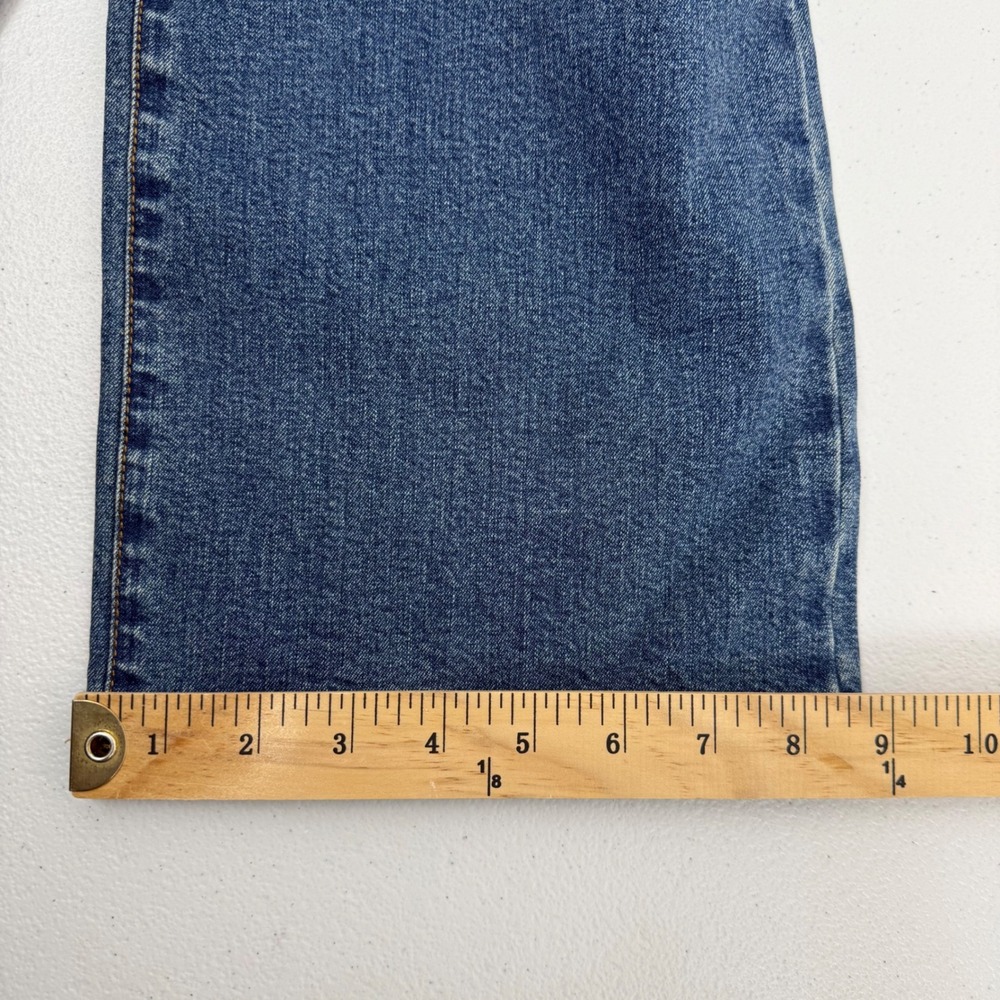 Lauren Ralph Lauren Jeans Co Blue Straight Leg Stretch Denim Pants Womens 14 - Picture 6 of 10